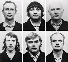 The six men that were involved in the case.